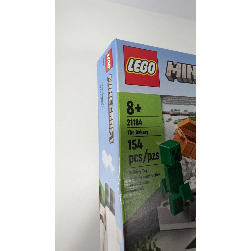 LEGO Minecraft The Bakery 21184 Building Set 154 Pieces Village Creeper Goat